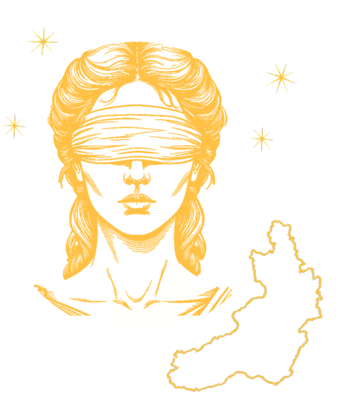 Фемида и карта Забайкалья